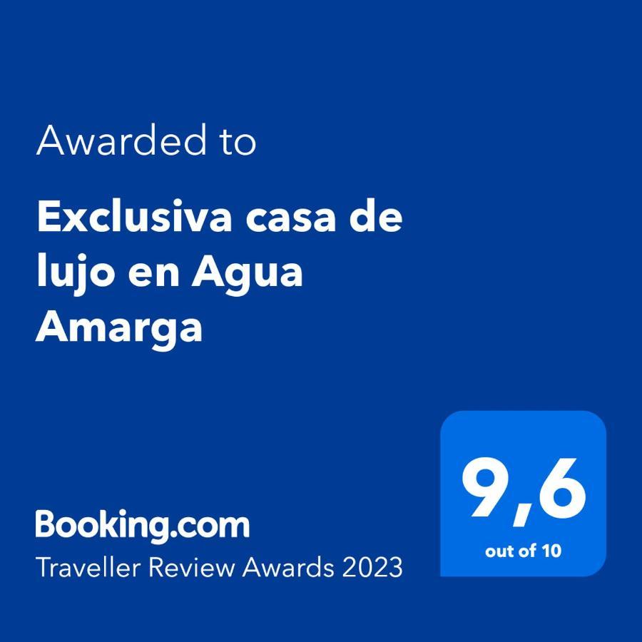 Exclusiva Casa Con Encanto En Agua Amarga อากัวอามาร์กา ภายนอก รูปภาพ